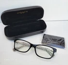 Coach Black White Sig Frames Eyeglasses HC6052 Fannie 5214 54/16 135 Pre-owned. Price: $33.00.
