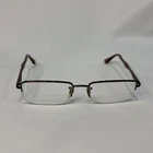 Ray Ban Eyeglasses, Frames Only, Rb 6212 2511, 51-17-140, Half Frame, Rose Gold Pre-owned. Price: $42.00.