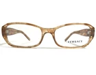 Versace Eyeglasses Frames MOD.3135-B 839 Clear Brown Rectangular 53-16-135 New. Price: $117.59.