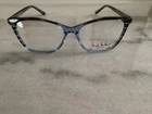 Nicole Miller Hermitage C03 Clear Blue Tortoise Authentic Eyeglasses 57-16-140 New. Price: $39.95.