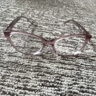 Kate Spade New York Kalie Cat Eye Pink Glitter Full Rim 53-16-140 Pre-owned. Price: $29.47.