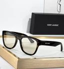 Saint Laurent SL816 Dark Havana Frame / Clear Lens 54 19-140 Eyeglasses New. Price: $170.05.