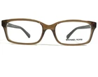 Michael Kors Eyeglasses Frames Mk 8006 Medellin 3011 Brown Rectangular 52-16-140 New. Price: $49.91.