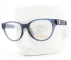 Tory Burch Eyeglasses TY4011U 1859 Crystal Blue Silver Logo 51MM W/pouch New. Price: $85.00.