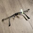 Charmant Line Art XL2012 Bk Excellence Titan Rimless Eyeglass Frames Black Pre-owned. Price: $54.36.