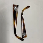 Versace Mod 1143-B 1052 Tortoise 135MM Temple Arm Parts !J61 Used. Price: $32.00.