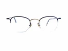 New Ellen Tracy Black Oval Half Rim Metal Eyeglasses Austria T202-18 48 21 140. Price: $109.00.