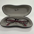 Ray-ban RB5150 2126 Eyeglasses Frames Only 50-19 Brown Pink Full Rim Hard Case Pre-owned. Price: $31.38.