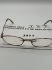 Nine West Eyeglasses Frame 334 OSU9 50 18 135 Brown Gold Pre-owned. Price: $17.99.