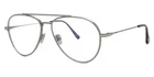 Tom Ford Eyeglasses FT5800-B 008 Shiny Gunmetal Frames Blue Block Lens 56-15-145 New. Price: $267.00.
