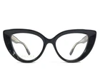 Gucci Eyeglasses Frames GG1530O 001 Shiny Black Gold Cat Full Rim 52-17-145 New. Price: $249.99.