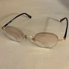 Alain Mikli Eyeglasses Frames A0875 01 Half Rim 43-25-140 Metal/tortoise, France Pre-owned. Price: $30.00.