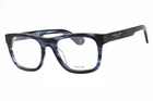 Police VPLE37 06WR Shiny Streaked Blue 52MM Eyeglasses New Authentic. Price: $70.31.