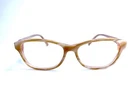 New Valentino Brown Beige Wayfarer Frame Glasses Italy V2624 15 135. Price: $94.00.