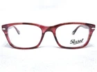 New Persol PO3012V 1084 Mens Striped Red Rectangle Eyeglasses Frames 52/18 140. Price: $184.48.