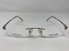 Marcolin MA7247 H89 51-18-135 Pale Rose Rimless Eyeglasses Frame +B16 New. Price: $340.00.