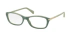 Prada Womens Eyeglasses VPR04P TKQ-1O1 Opal Green Size 54-17-135 New. Price: $79.94.