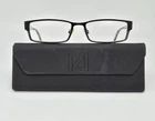 Randy Jackson 1003 C.021 Black Gunmetal Eyeglasses Frame W/ Flexhinge Case Pre-owned. Price: $45.99.