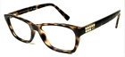Armani Exchange AX3006 8037 Dark Brown Clear Tortoise Eyeglasses Frame 52-16-135 Pre-owned. Price: $52.00.