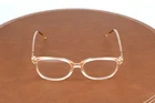 Muse Elite Clear Beige Rectangle Eyeglasses Frames 35-000222 53-16-145 New. Price: $34.95.