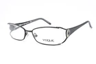 Vogue Eyeglasses VO3726-B 352 Black Half Rim Frame Metal Women 17 130 #4627 New. Price: $59.35.