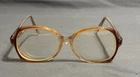True Vtg Art Craft Holiday Women Eye Glasses Frames Oversized Lens Misty Wine Pre-owned. Price: $34.99.