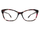 Fysh Eyeglasses Frames 3726 S408 Raspberry Petal Cat Marbled 55-16-140 New. Price: $79.99.