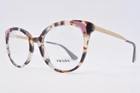 Prada Eyeglasses PR12UV UAO1O1 Spotted Opal Brown, Size 51-18-140 New. Price: $106.25.