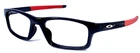 Oakley Crosslink OX8037-1852 Black Ink/red 52-18-135 Eyeglasses Frame Pre-owned. Price: $88.00.
