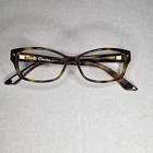 Christian Dior CD3259 Eyeglass Frame Tortoise Plastic Cateye 52 14 135 Pre-owned. Price: $36.44.