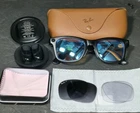 Ray-ban Meta Wayfarer Gen 1 RW4008 Smart Sunglasses, Matte Black With Extras! Used. Price: $320.00.