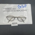Silhouette Eyeglass Frames Full M6402 /40 6053 50-18 G67 New. Price: $72.13.