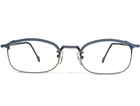 Vintage Eyeworks Eyeglasses Frames Akio 403 422 Antique Rustic Blue 52-20-135 New. Price: $59.94.