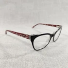 Lulu Guiness L915 B38 Black & Red Full Frame Eyeglasses 53-17-140MM Pre-owned. Price: $33.99.