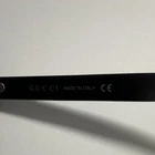 Gucci GG1117O 001 Black Rectangle Full Rim Plastic Eyeglass Frames 56-17-145 Pre-owned. Price: $70.00.