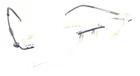 Silhouette 5227 6057 Titanium Purple Brown Rimless Eyeglasses Frames 19 140 Pre-owned. Price: $99.99.