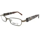 Easyflip Kids Eyeglasses Frames S2487 010 Brown With Clip On Lenses 45-18-130 New. Price: $62.41.