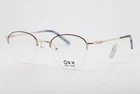 New & X York OT-428U COL.02 Gold Brown Blue Authentic Eyeglasses 49-22. Price: $170.82.