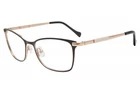Lucky Brand VLBD124 Black Women's Stainless Steel Eyeglass Frame 53-17-140 New. Price: $103.00.