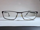 Hugo Boss 0775 Qgk Eyeglasses Gray 56-17-145 Italy Authentic Vtg Frames Only Pre-owned. Price: $41.99.