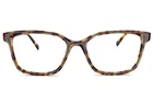 Women's Rectangular Eyeglasses Acetate & Steel V8006 Ts Tortoiseshell 53-17-140 New. Price: $49.99.