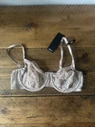 Dkny Signature Bra Beige Lace Underwired Push Up Plunge Size 32D New. Price: $27.25.