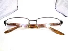 Ray-ban Rb 8588 1000 Silver/wood Grain 52-18-140 Half-rim Eyeglasses Frames Pre-owned. Price: $33.49.