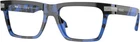 Versace VE3354F 5460 Rectangle Eyeglasses 55MM Blue Havana / Demo Lens New. Price: $149.95.