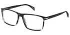 David Beckham Men's Grey Horn Rectangular Eyeglass Frames - DB1020 02W8 17 New. Price: $37.99.