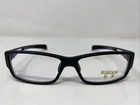 Basaar A58211-2 54-15-136 Black Plastic Full Rim Eyeglasses Frame GH58 New. Price: $50.00.
