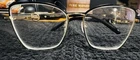 Salvatore Ferragamo SF2223N 703 Cat-eye Metal Eyeglasses Gold & Blackframes Only Pre-owned. Price: $119.99.