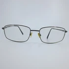 Turboflex TF2465 Gunmetal Gray Rectangular Eyeglasses Frames 56-18-145 Col 20 Pre-owned. Price: $39.99.