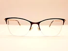 Ted Baker London TW504 Black/half Rim, Frame Only 53-18-135 18/A3 Pre-owned. Price: $57.59.