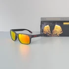 Oakley Holbrook OO9102 Signature Edition Sunglasses Frosted Black Frame Red Lens New. Price: $89.00.